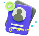 Tornar-se um membro do Q7 Games é muito simples